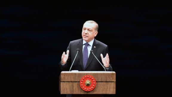Cumhurbaşkanı Erdoğan, Bakan Yılmaz ve Beraberindeki Öğretmenleri Kabul Etti